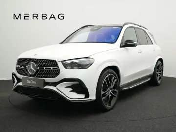 MERCEDES-BENZ GLE 450 d 4M AMG-Line Pano AHK 22  Burm Night