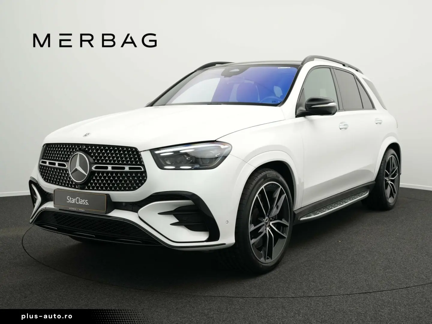 MERCEDES-BENZ GLE 450 d 4M AMG-Line Pano AHK 22  Burm Night