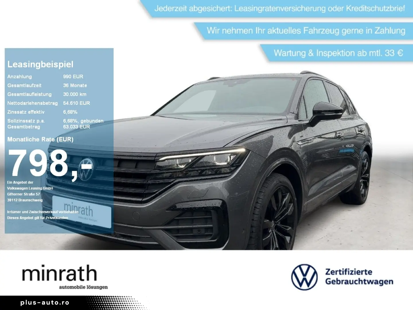 VW Touareg R-Line TDI BLACK MATRIX PANO AHK NAVI 36