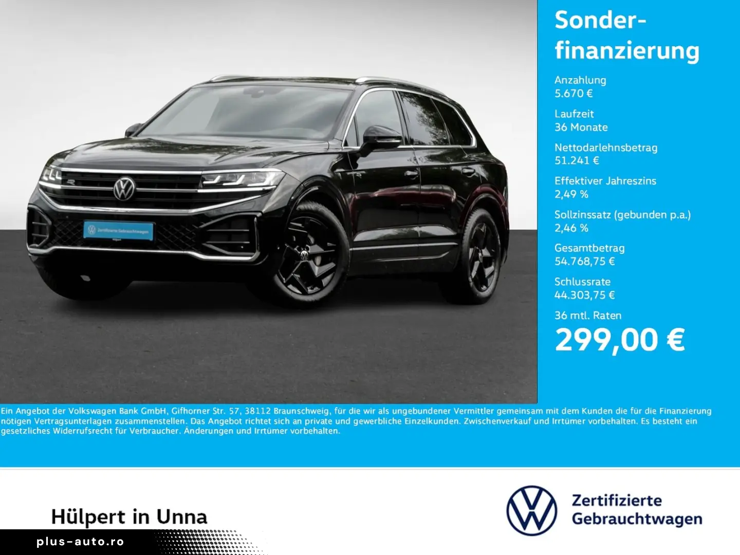 VW Touareg V6 R-LINE NEUES MODELL AHK CAM ACC LM19