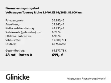 VW Touareg 3.0 V6 TDI R-Line 4Motion AHK Pano Luft