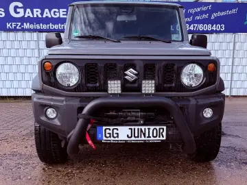 SUZUKI Jimny Seilwinde Rammschutz AHK