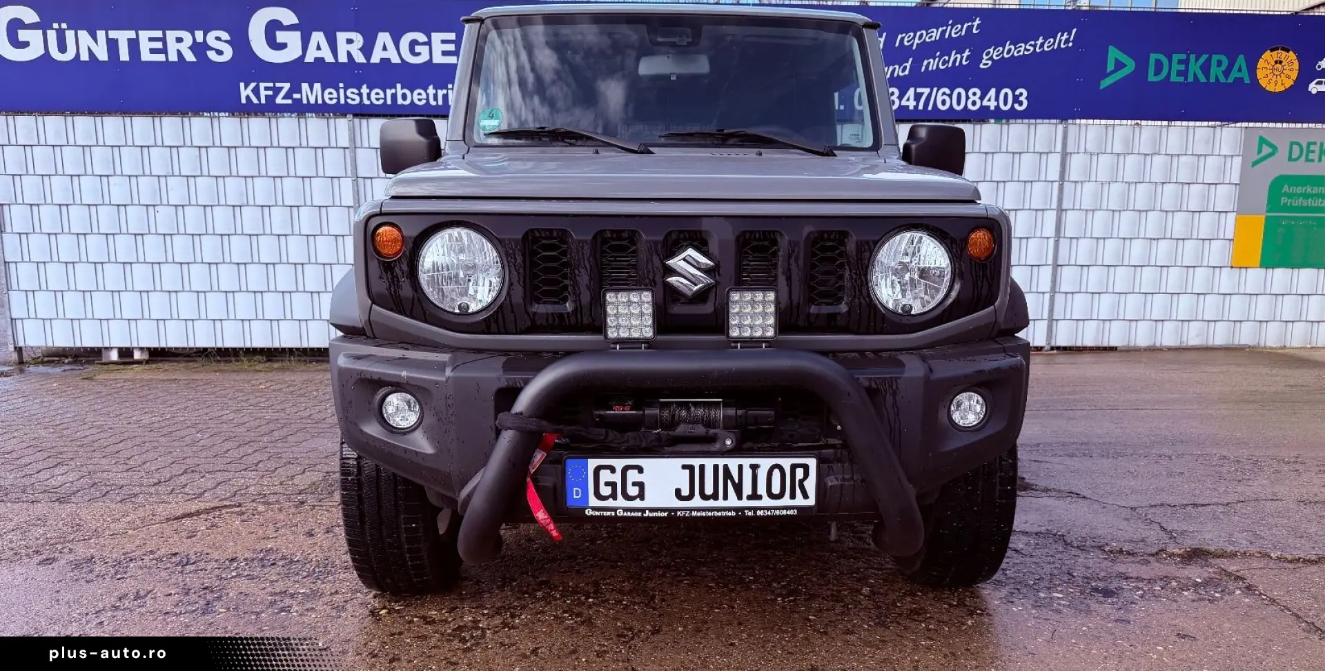 SUZUKI Jimny Seilwinde Rammschutz AHK