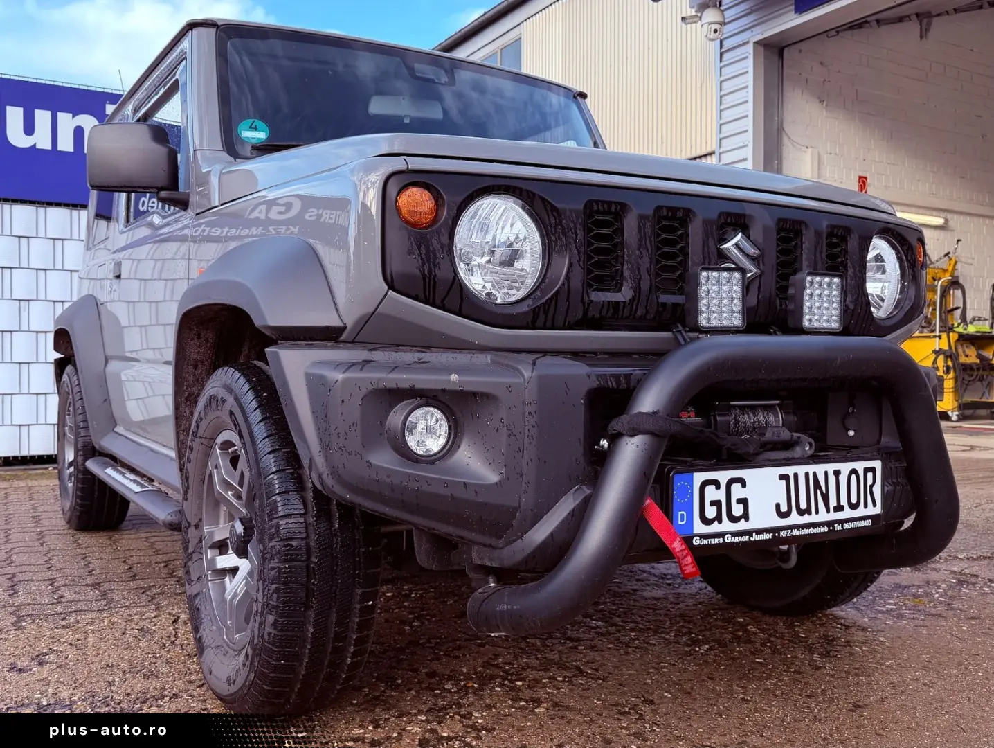 SUZUKI Jimny Seilwinde Rammschutz AHK