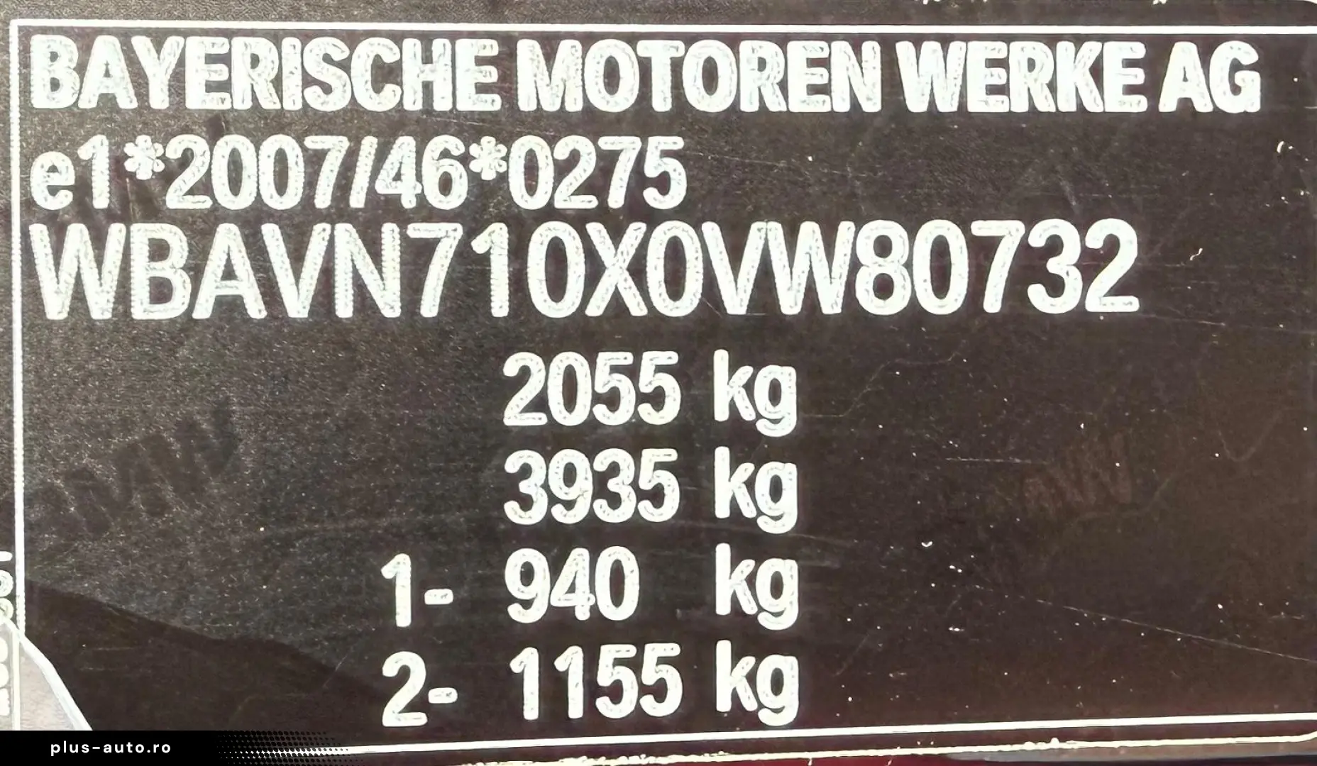 BMW X1   FAB 04.2013   2.0 DIESEL 143 CP   EURO 5