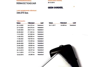 Renault Kadjar 1.5 dCi 110CP EURO 6   Garantie   Rate