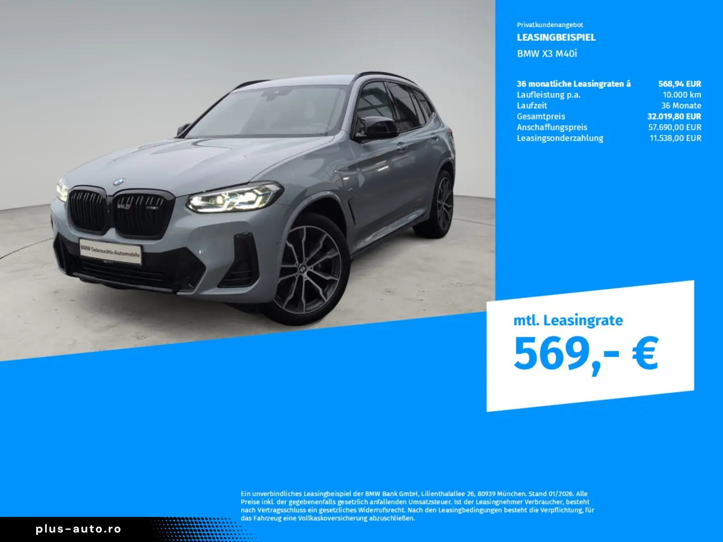 BMW X3 M40i