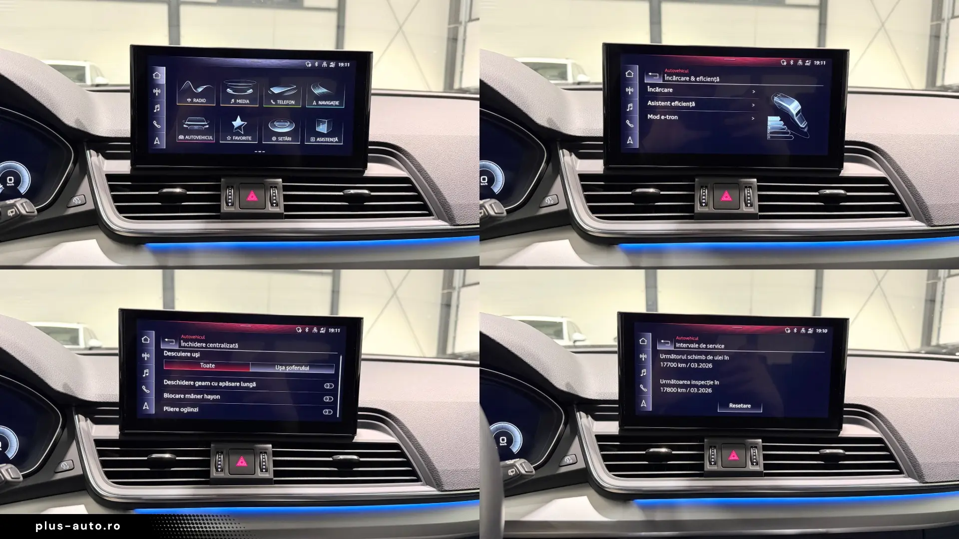 Audi Q5 50 TFSIe Quattro Lumini Ambientale Cockpit