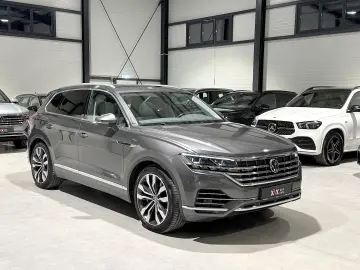 VW Touareg Int. Alb Panoramic IQ Light Masaj Ventilatie