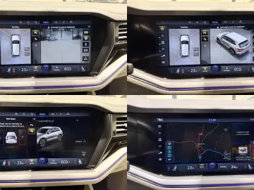 VW Touareg Int. Alb Panoramic IQ Light Masaj Ventilatie