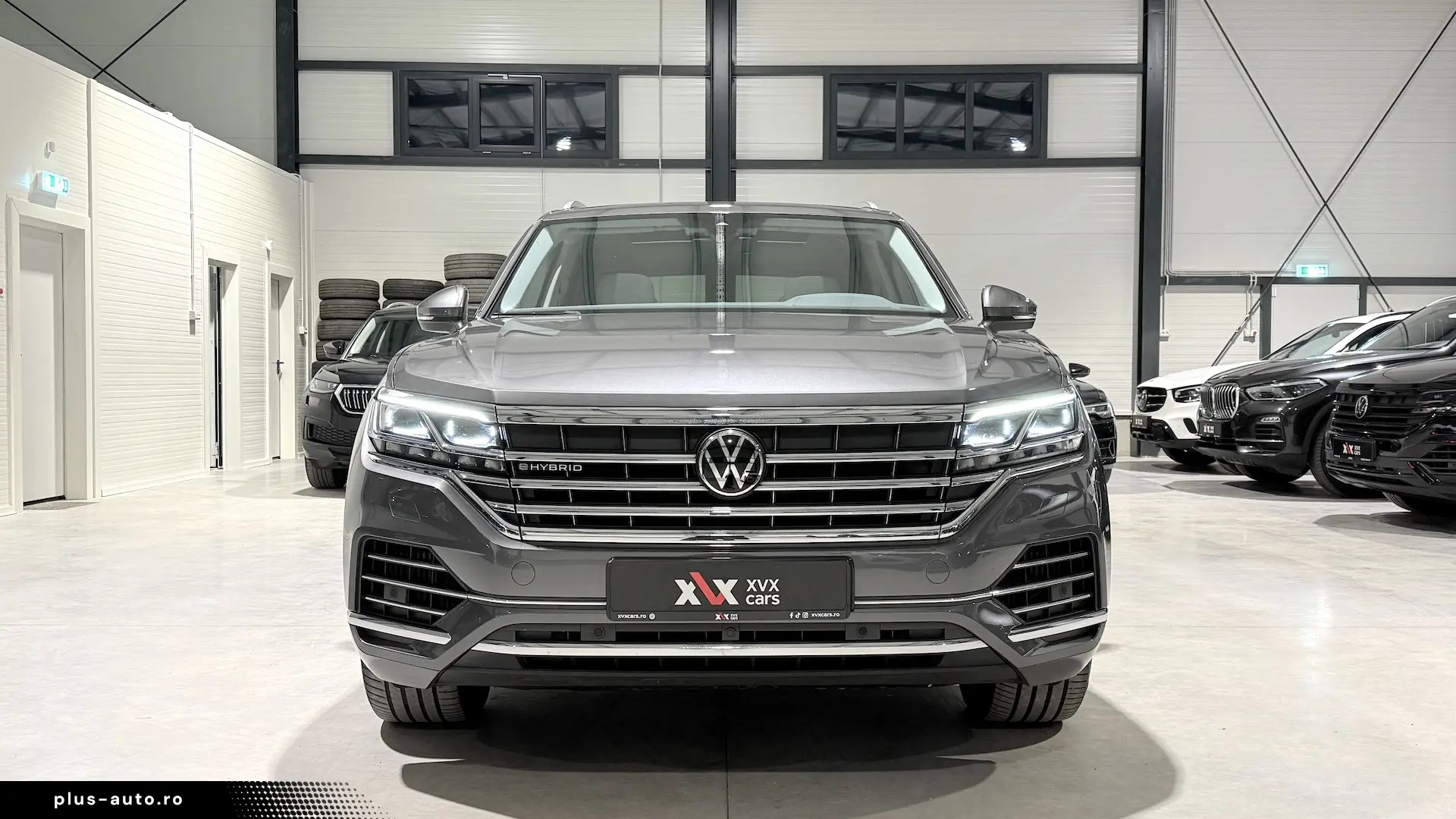 VW Touareg Int. Alb Panoramic IQ Light Masaj Ventilatie