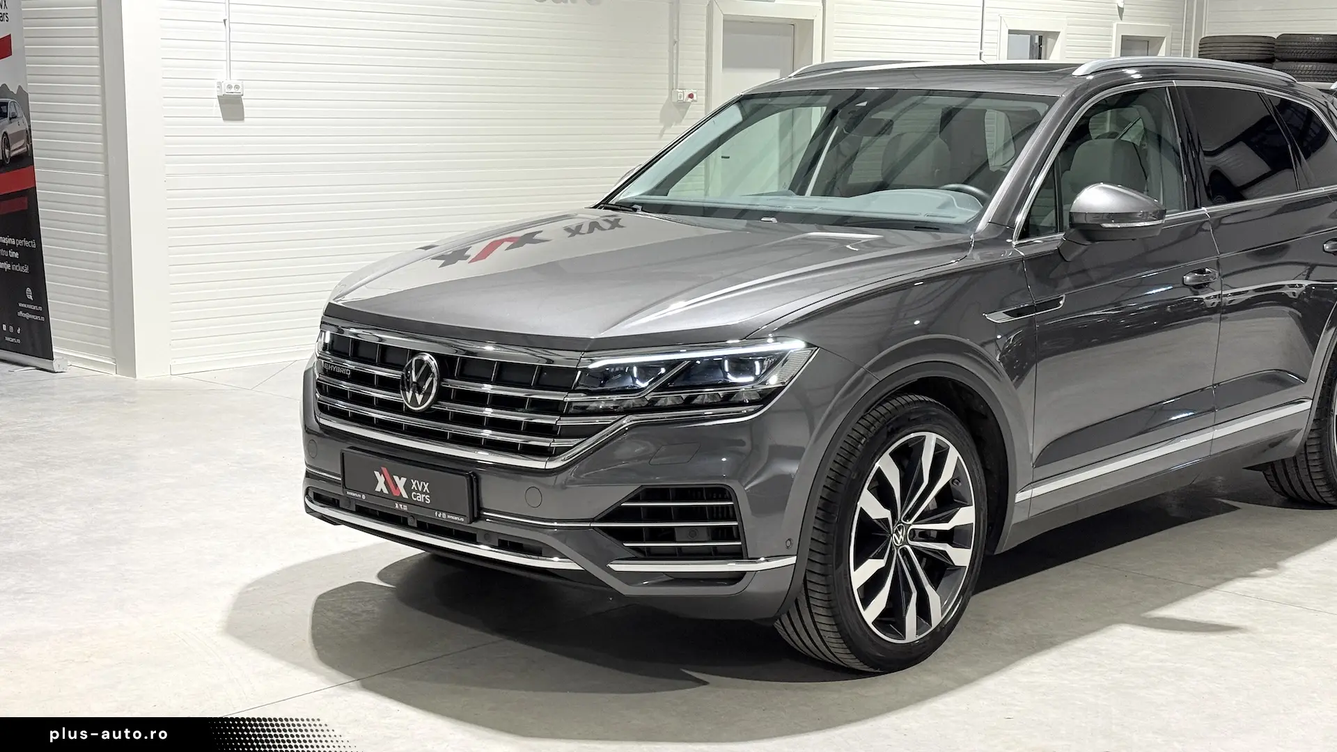 VW Touareg Int. Alb Panoramic IQ Light Masaj Ventilatie