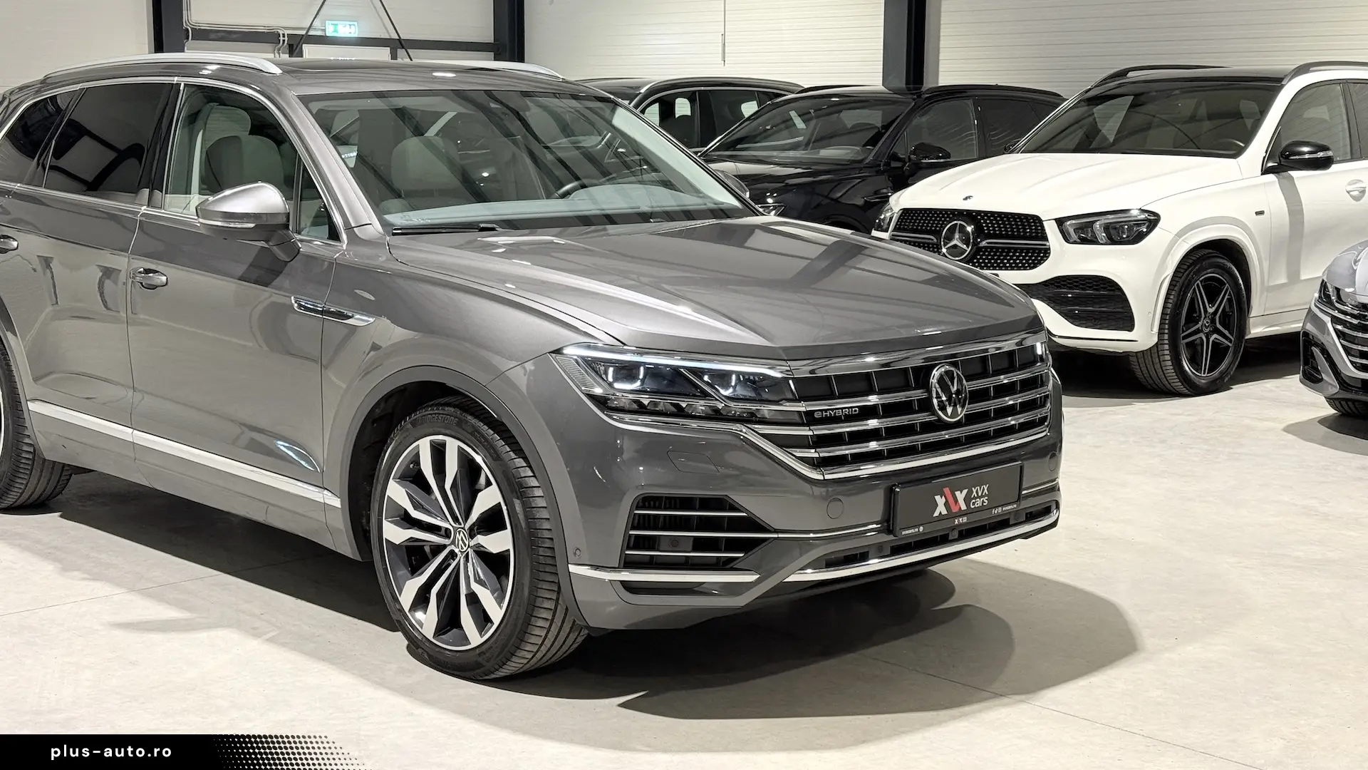 VW Touareg Int. Alb Panoramic IQ Light Masaj Ventilatie