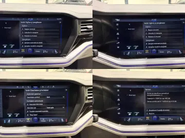 VW Touareg Int. Alb Panoramic IQ Light Masaj Ventilatie