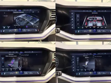 VW Touareg Int. Alb Panoramic IQ Light Masaj Ventilatie