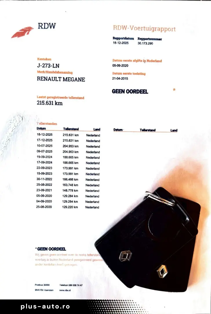 Renault Megane GT-Line 1.5 dCi 110 CP Euro 5   Garantie