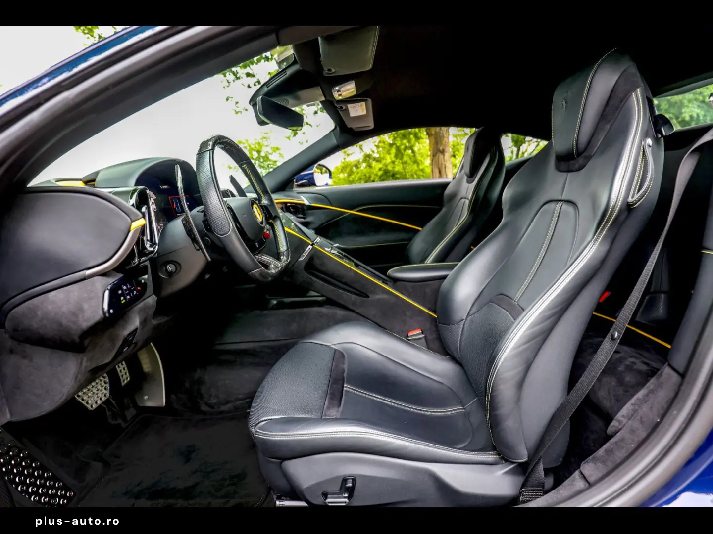 FERRARI Roma  BLU SCOZIA SPEC CARBON DISP LEDS XPEL