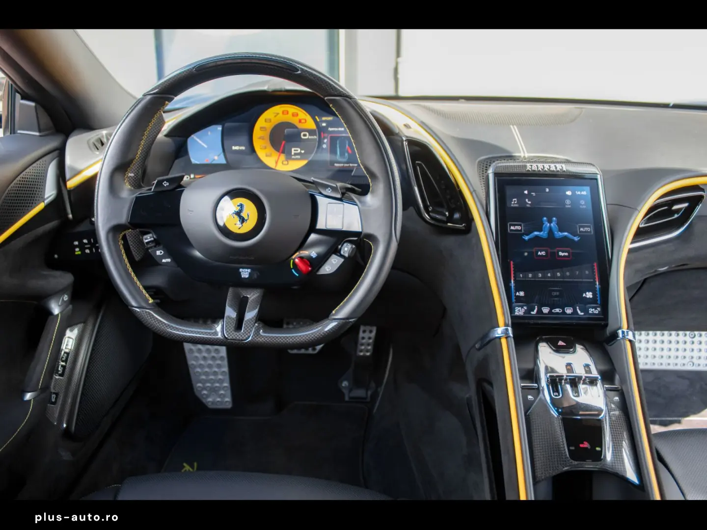 FERRARI Roma  BLU SCOZIA SPEC CARBON DISP LEDS XPEL