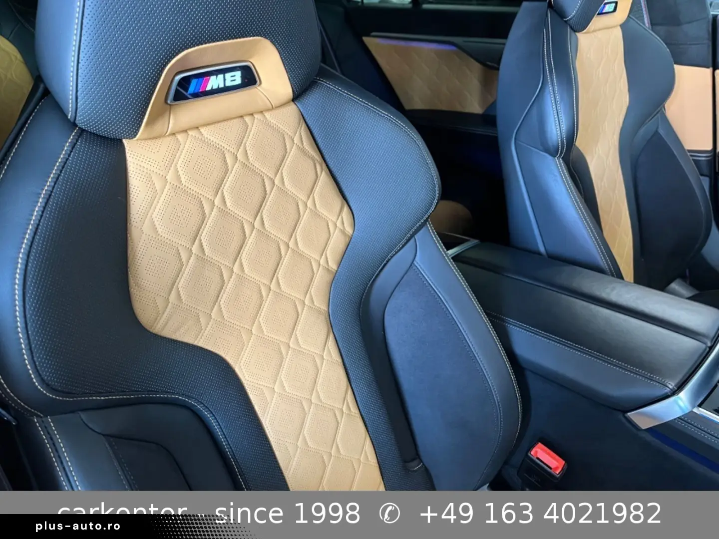 BMW M8 Gran Cou. Competition FROZEN TANSANIT BELÜFT