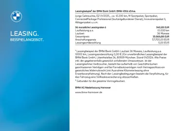 BMW 430d xDrive Coupé M Sport Harman K Kamera LED