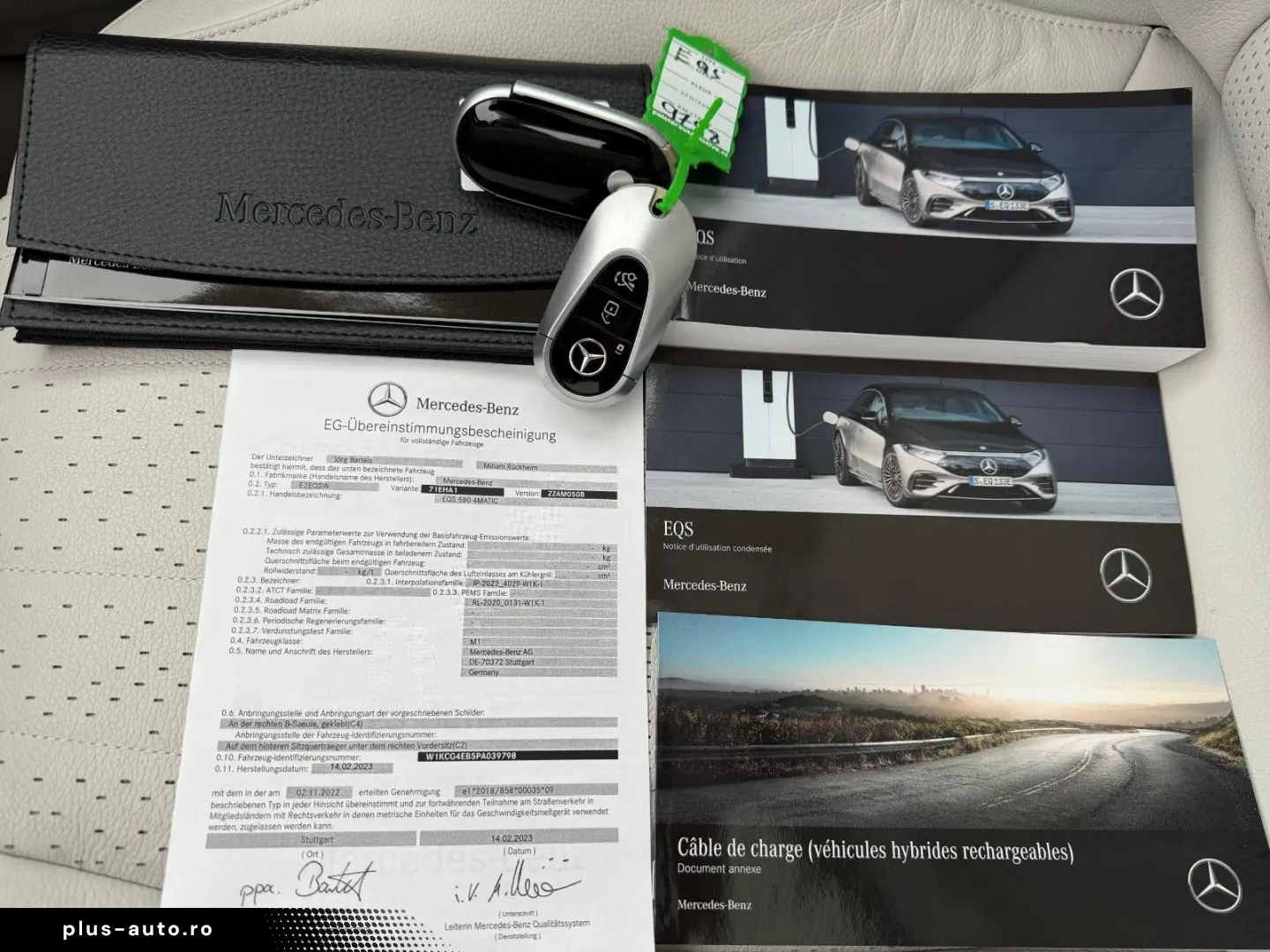 MERCEDES-BENZ EQS 580 AMG Line 4-Matic Panoramdach B&hellip;