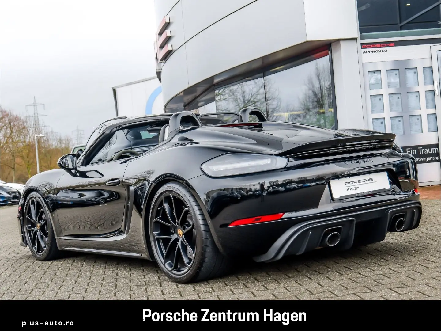 PORSCHE 718 Spyder BOSE Rückfahrkamera  Sportabgas LED