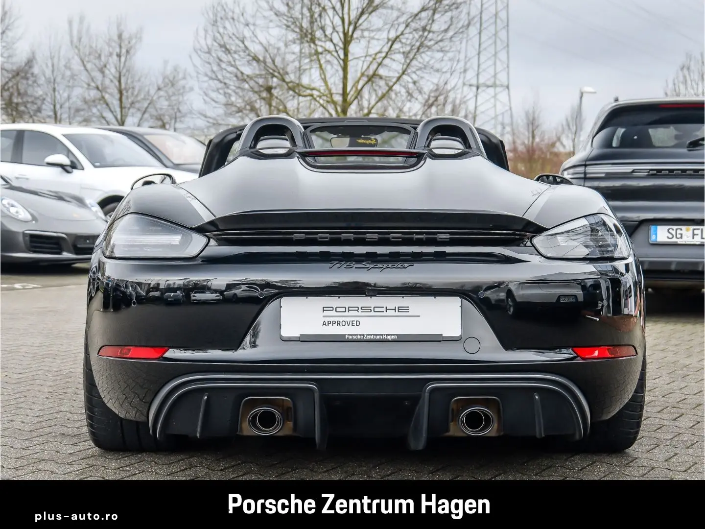 PORSCHE 718 Spyder BOSE Rückfahrkamera  Sportabgas LED