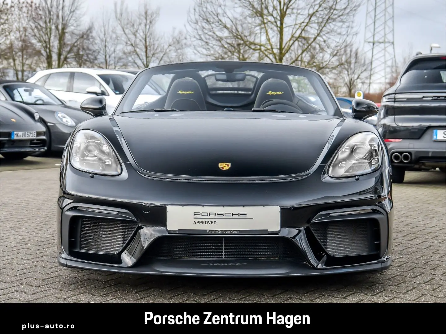 PORSCHE 718 Spyder BOSE Rückfahrkamera  Sportabgas LED