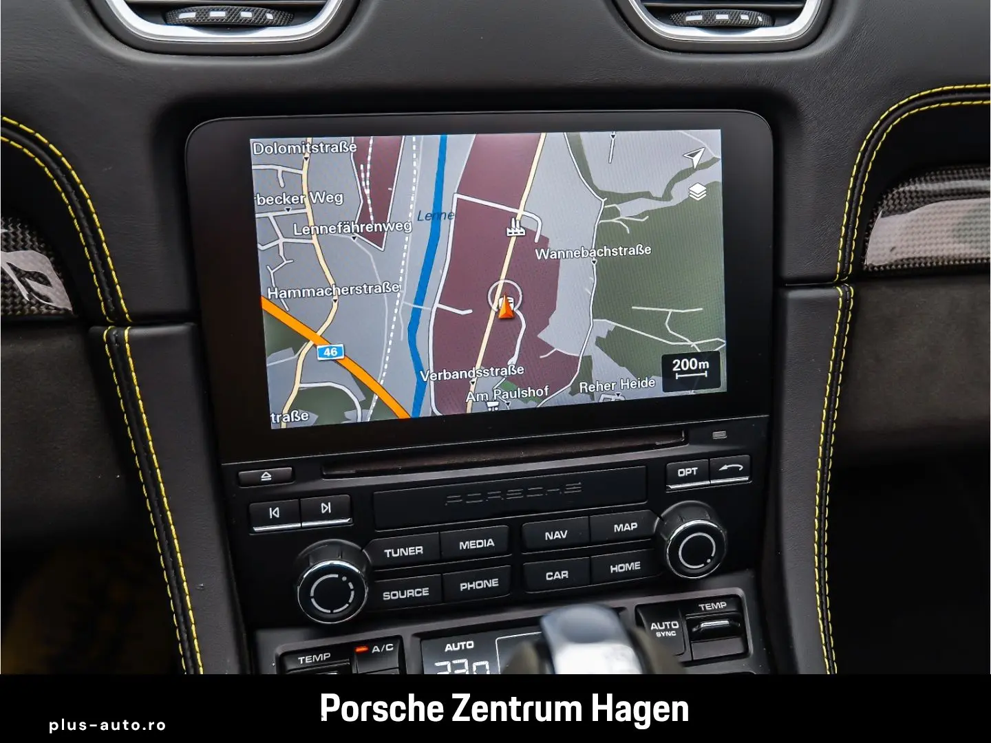 PORSCHE 718 Spyder BOSE Rückfahrkamera  Sportabgas LED