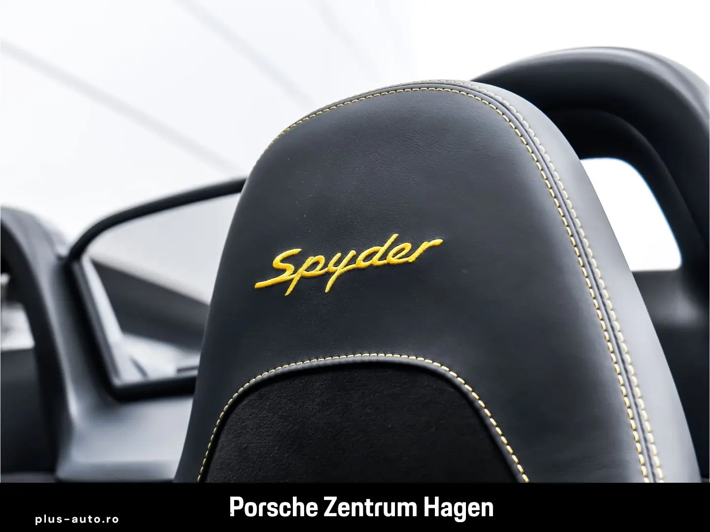 PORSCHE 718 Spyder BOSE Rückfahrkamera  Sportabgas LED