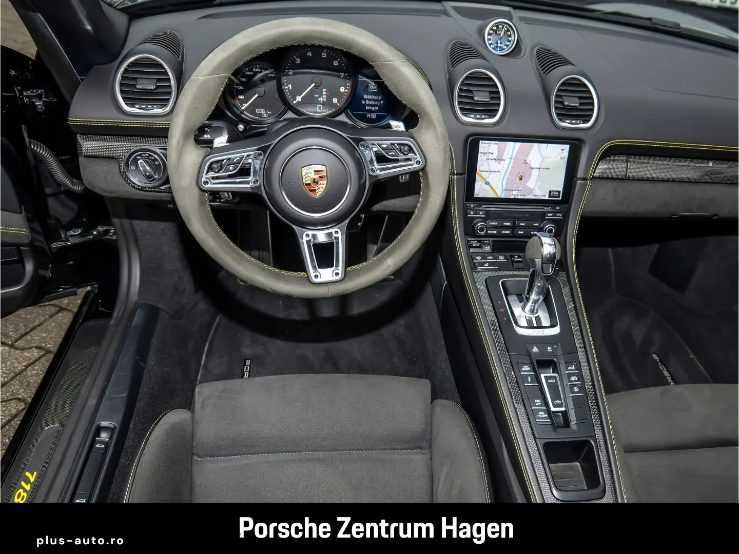 PORSCHE 718 Spyder BOSE Rückfahrkamera  Sportabgas LED