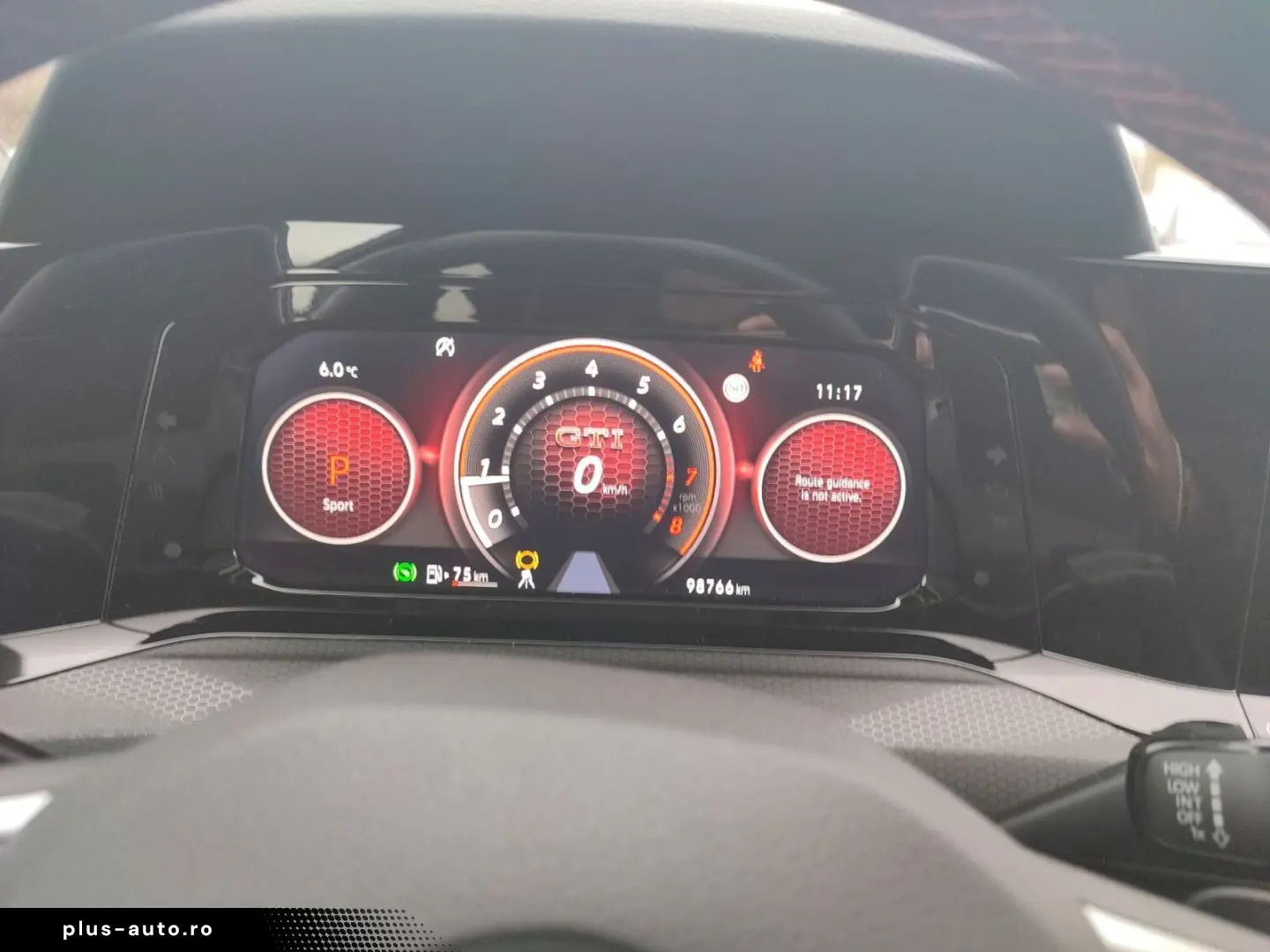 VW Golf VIII 2.0 TSI GTI Clubsport Rückfahrkamera