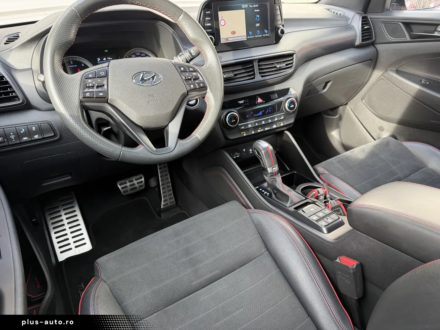 Hyundai Tucson N-Line 1.6 diesel cutie automata in RATE FIXE