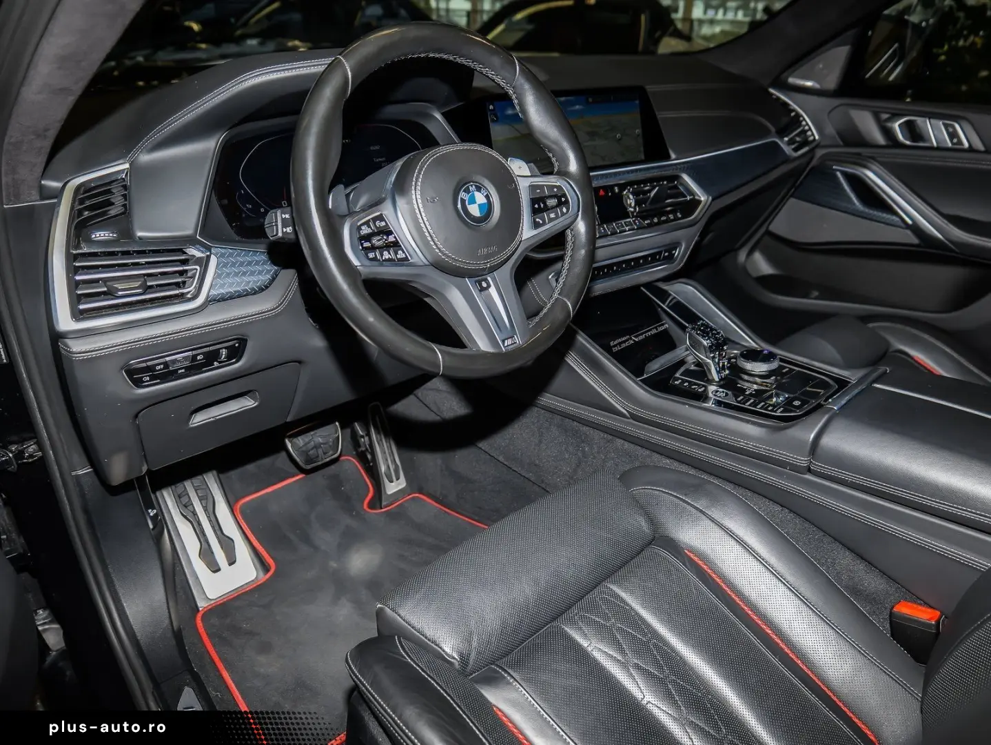 BMW X6 M50i BLACK VERMILION