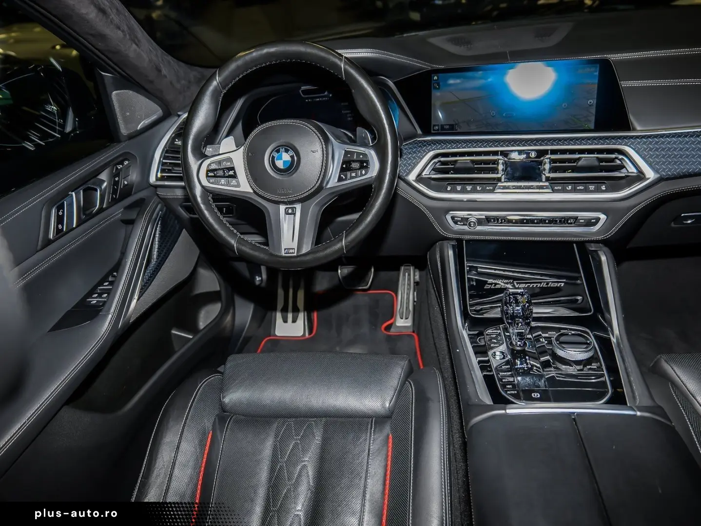 BMW X6 M50i BLACK VERMILION