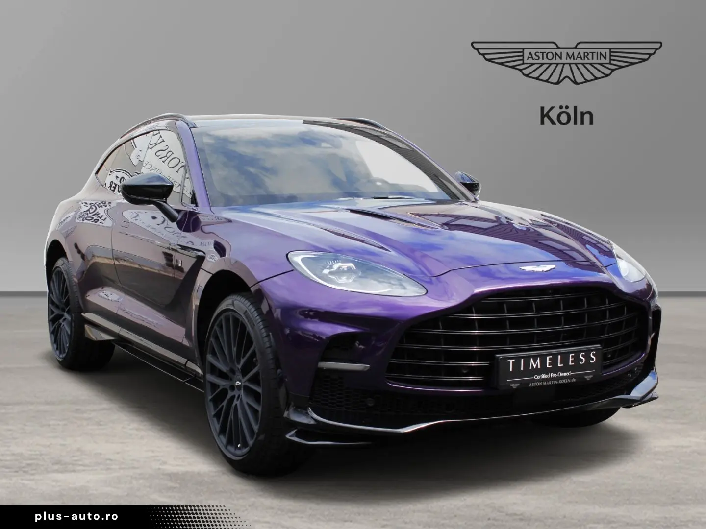 ASTON MARTIN DBX 707 Storm Purple Onyx Black