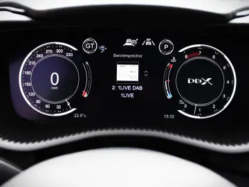 ASTON MARTIN DBX 707 Storm Purple Onyx Black