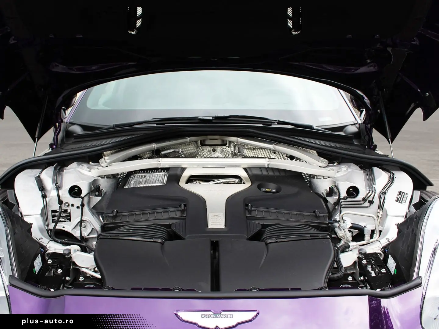 ASTON MARTIN DBX 707 Storm Purple Onyx Black