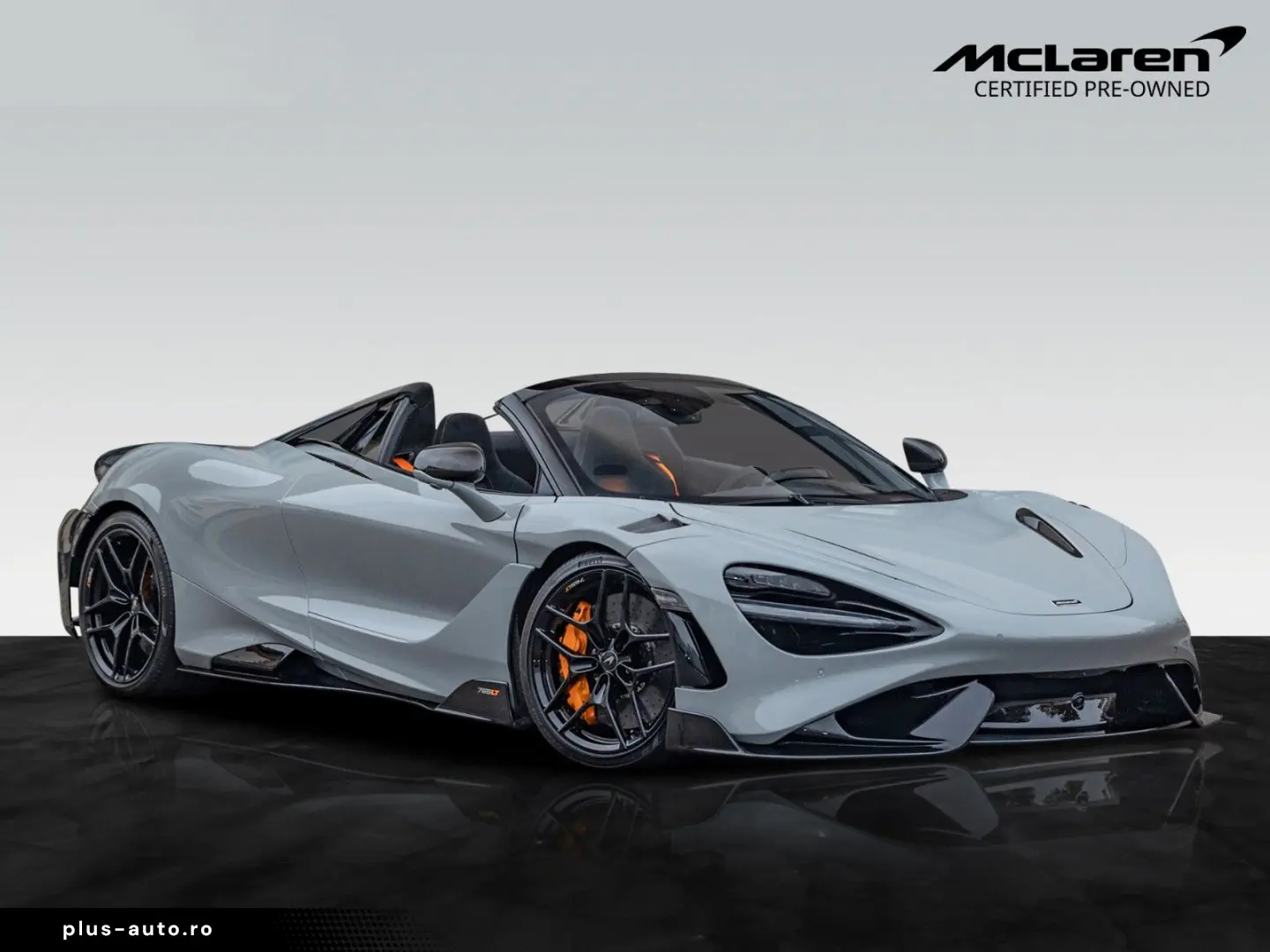 MCLAREN 765LT Spider   MSO Dove Grey   Carbon Exterior