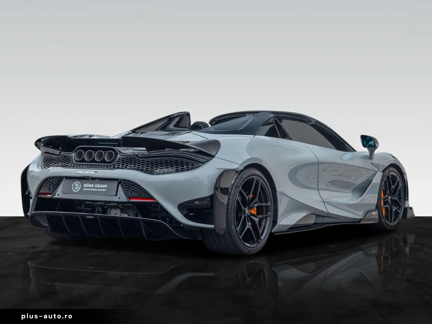 MCLAREN 765LT Spider   MSO Dove Grey   Carbon Exterior