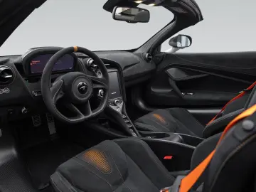 MCLAREN 765LT Spider   MSO Dove Grey   Carbon Exterior