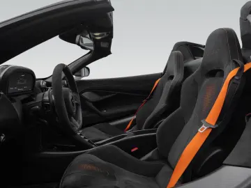 MCLAREN 765LT Spider   MSO Dove Grey   Carbon Exterior