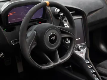 MCLAREN 765LT Spider   MSO Dove Grey   Carbon Exterior