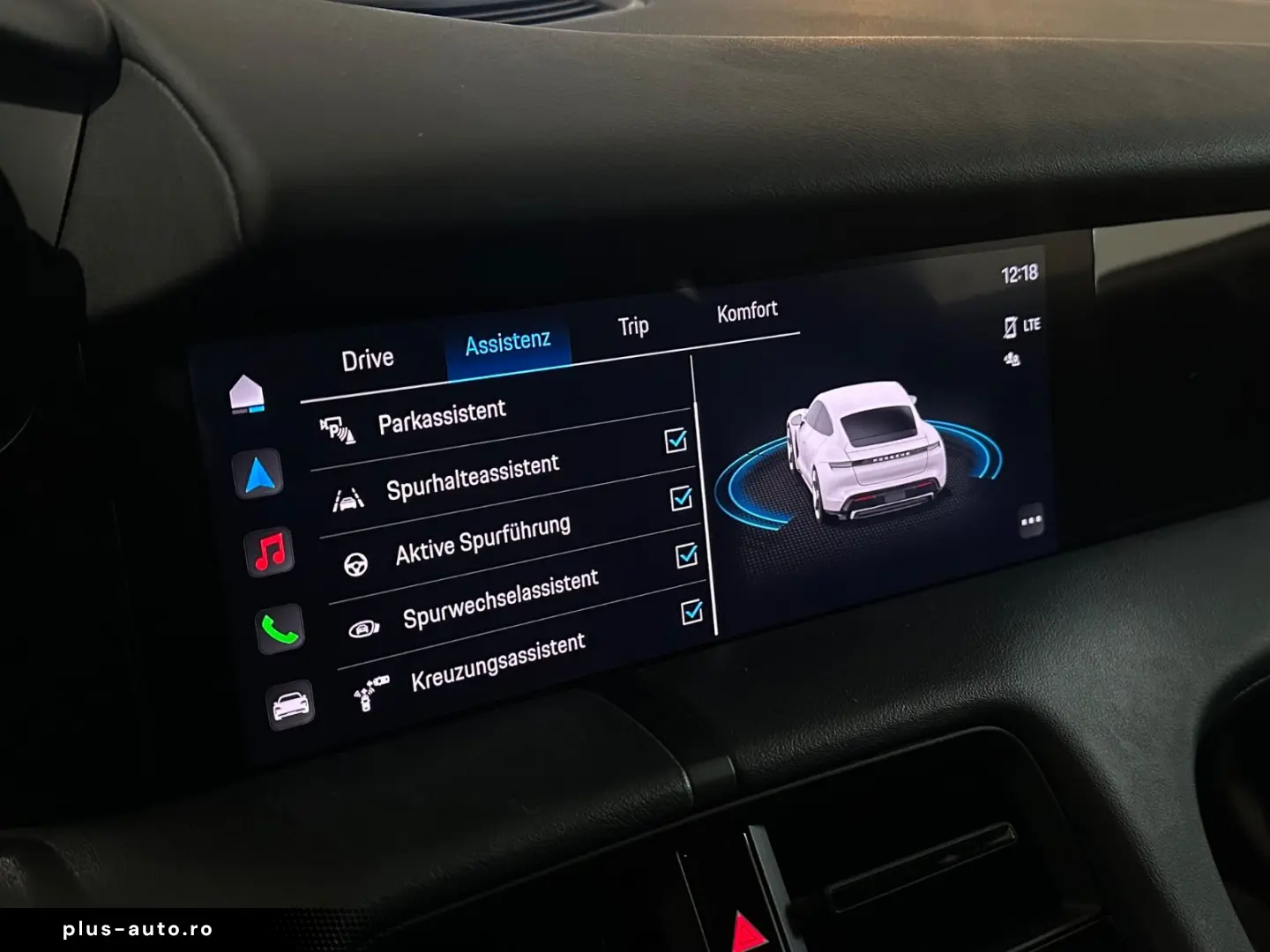 PORSCHE Taycan  Pano BOSE ACC Chrono Luft Apple Leder