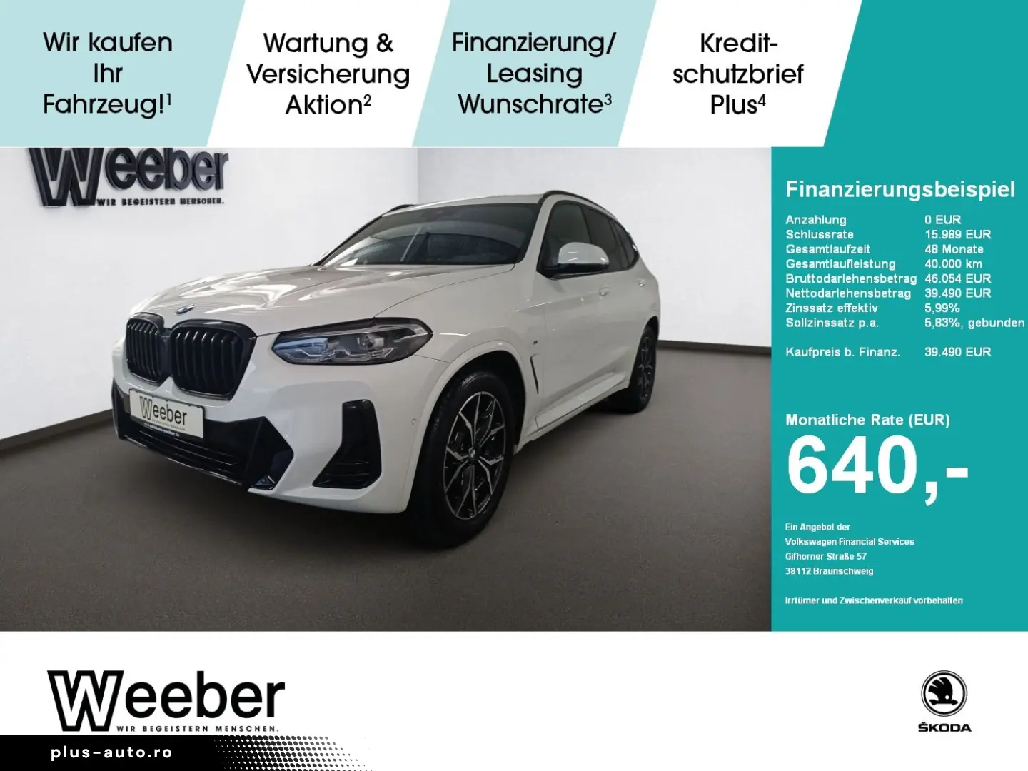 BMW X3 xDrive 20 i M Sport AHK NAVI KAMERA LED SHZ L