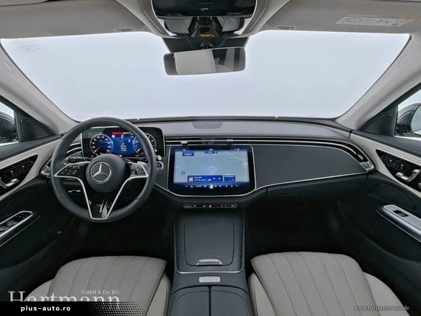 MERCEDES-BENZ E 200 Avantgarde Panorama Leder beige &hellip;