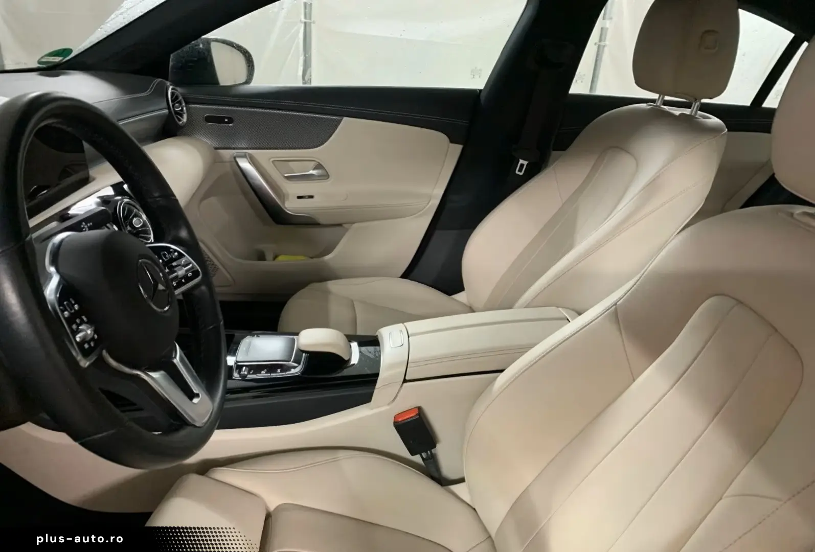 MERCEDES-BENZ CLA 250e Beige Leather Bliss Camera AmbientL