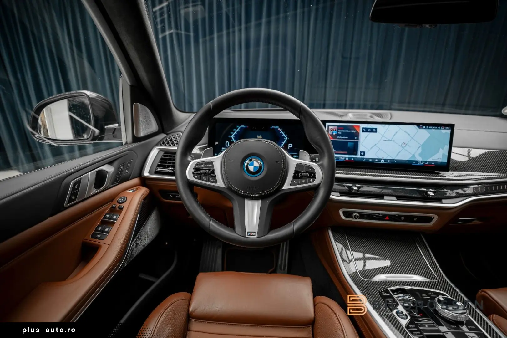 BMW X5 xDrive50e Exclusive B&W Merino Carbon Massage