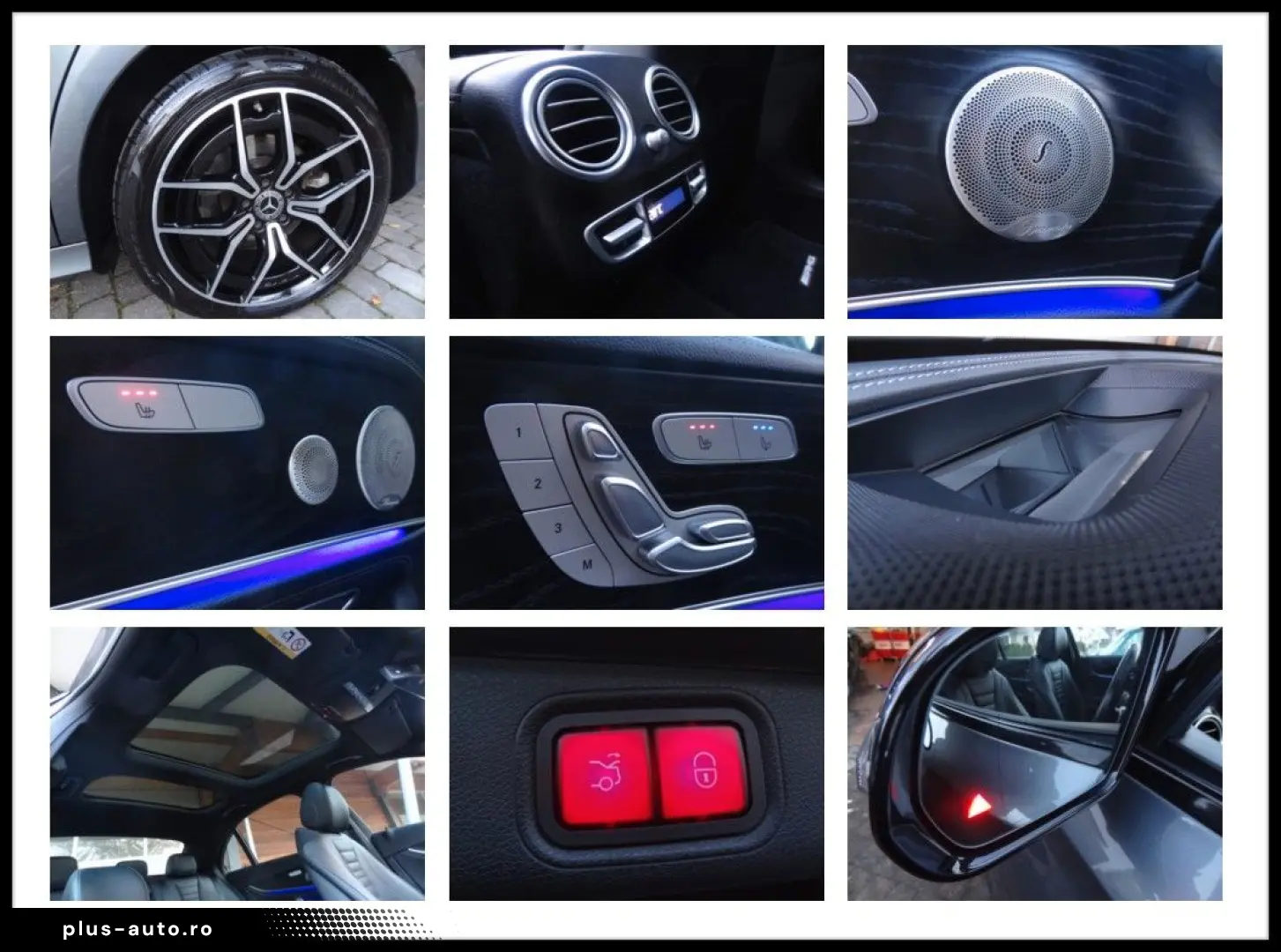 MERCEDES-BENZ E 400 4M 3X AMG NIGHT PANO MB LED LEDER DISTRO