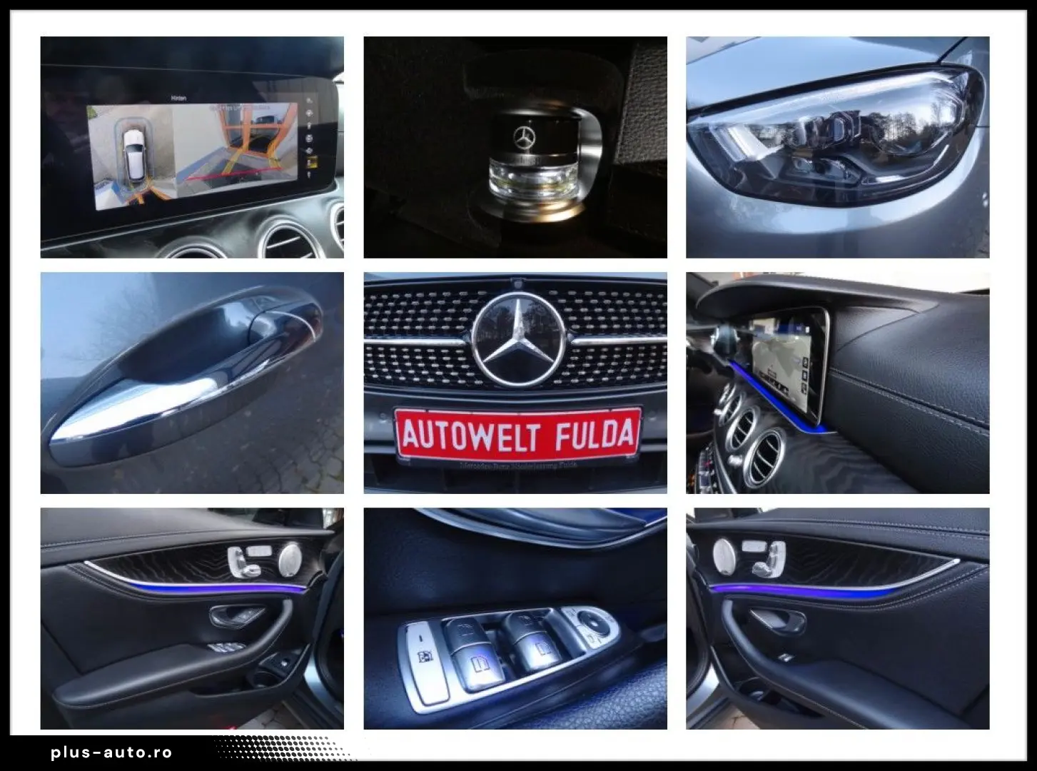 MERCEDES-BENZ E 400 4M 3X AMG NIGHT PANO MB LED LEDER DISTRO